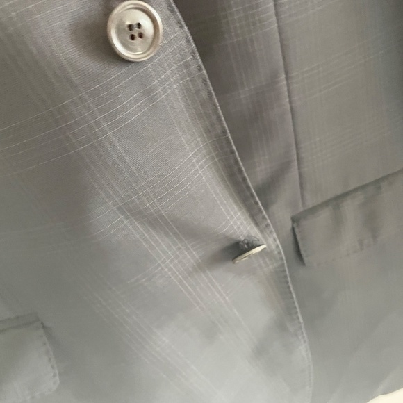 Hugo Boss Men’s Blazer Single Breast Formal Business casual Academia plaid 46R - Picture 8 of 16